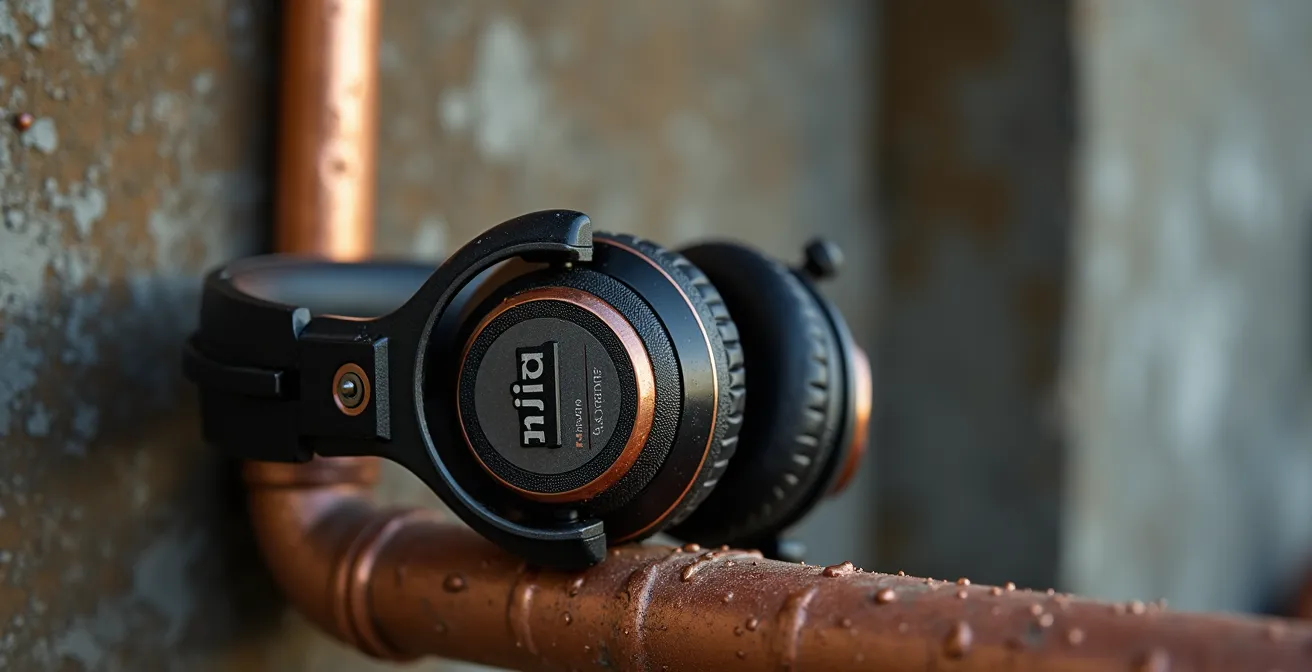 Détection acoustique de fuites dans un environnement urbain dense