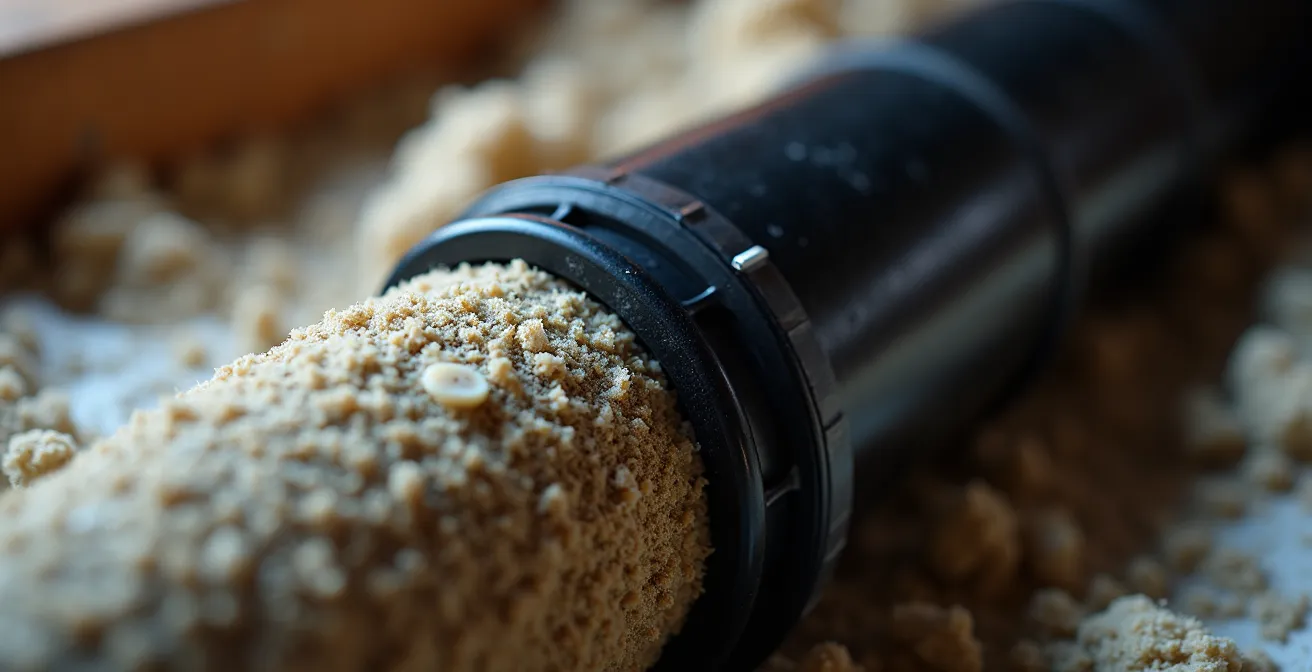 Système de tuyauterie ABS avec isolation acoustique dans un triplex montréalais